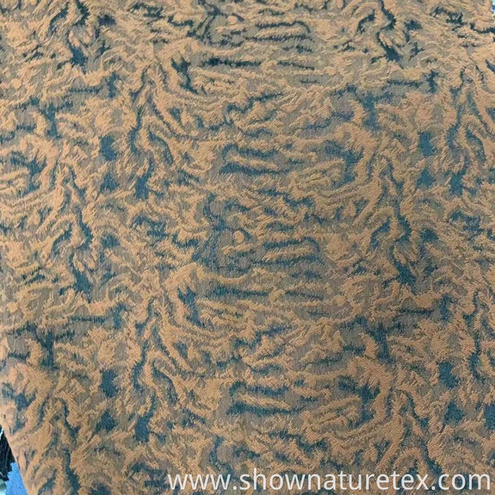 Tiger Skin Design Jacquard Fabic